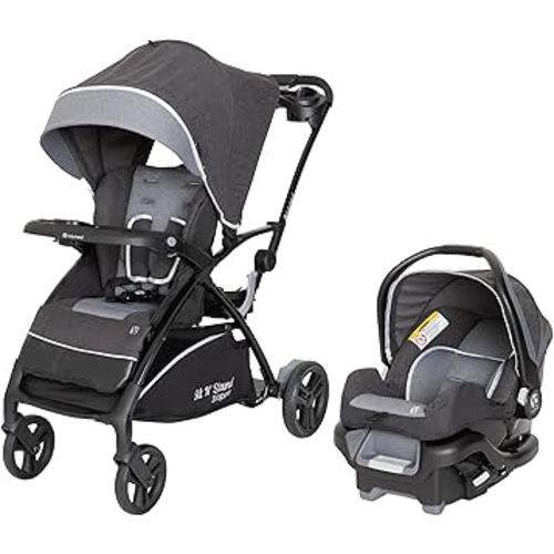 Baby Trend Sit N Stand® 5-in-1 Shopper Travel System with Ally 35 Infant Car Seat, Spectra