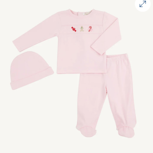 Hart's Hold Me Set - Palm Beach Pink with Winter Sweets