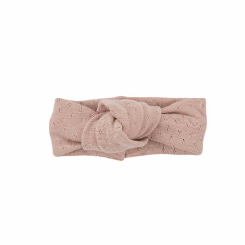 Holey Headband Pink