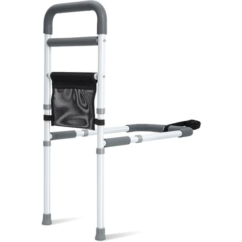 Bed Rails for Elderly Adults Safety with Bedside Support Legs