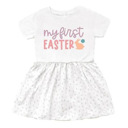 My First Easter Bunny Infant Girl Dress