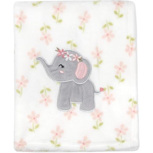 Plush Fleece Throw and Receiving Baby Blankets for Boys and Girls 30x36