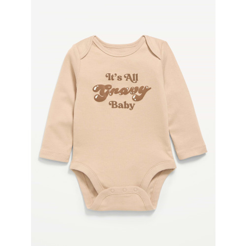 Long-Sleeve Graphic Bodysuit for Baby
