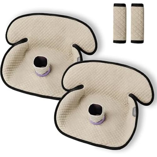 Baby Potty Training Car Seat Protector Cover, 2 Pack, Beige