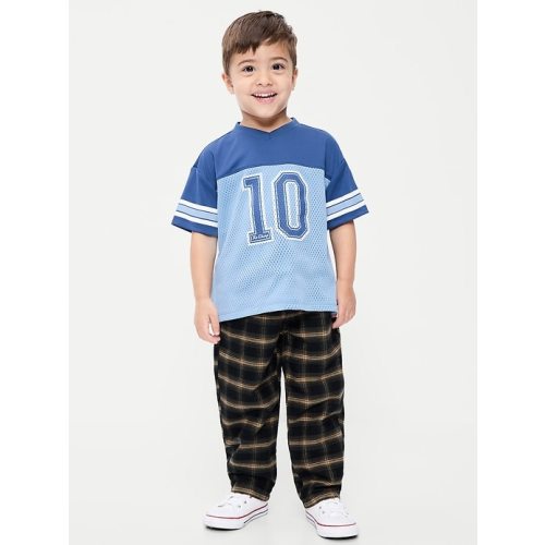 Pull-On Barrel-Leg Pants for Toddler Boys