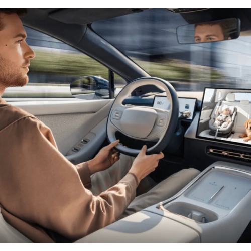 Ottocast Cabin Care Wireless CarPlay Adapter with Rear Seat Monitor