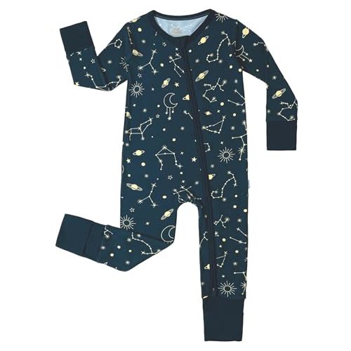 BambooBud Baby Zippered Rompers Newborn Pajamas Sleepers Long Sleeve Jumpsuits Infant Zipper Romper-Viscose from Bamboo