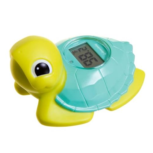 Dreambaby Baby Bath Thermometer - Turtle Water Thermometer for Bathtub