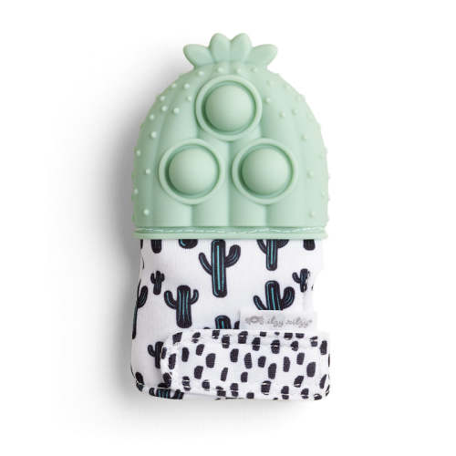 Itzy Mitt Pop™ Sensory Teething Mitten - Cactus