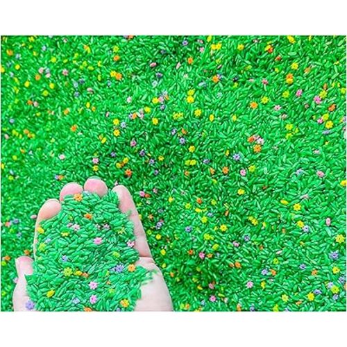Sensory Bin Filler for Sensory Table - Colored Rice for Sensory Play (Flower Rice)