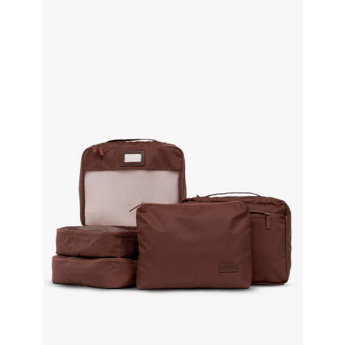 Packing Cubes Set (5 Pieces) - WALNUT