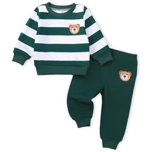 NZRVAWS Toddler Baby Boy Clothes Infat Outfit Pants Set 0 Month-4 Years