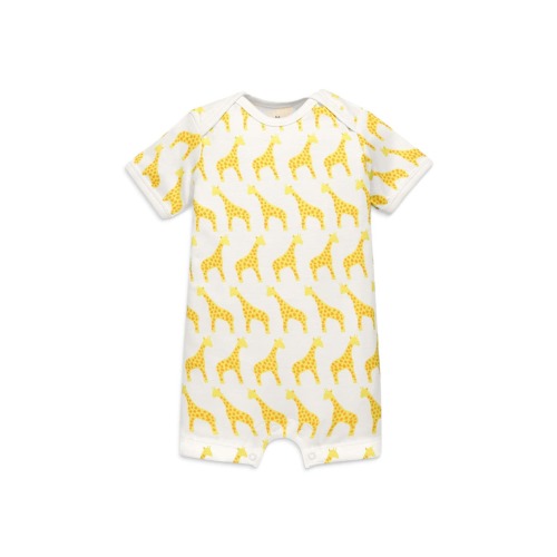 Organic Animal Friends Babysuit Shortie