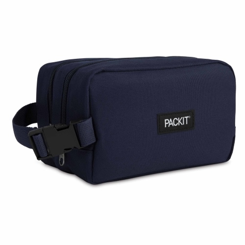 Freezable Navy Dual Compartment Snack Box – PackIt