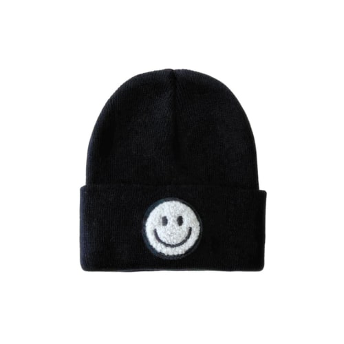 LPK Smiley Beanie - Black