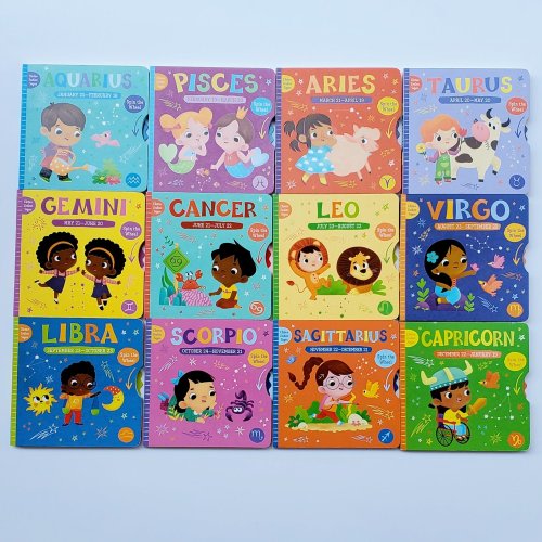 Zodiac Books for Kids, Children-Yinibini Baby SHOP-Yinibini Baby