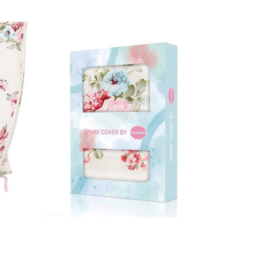 Baby Lounger Cover for Dockatot Deluxe + | 100% Cotton Hypoallergenic Newborn Premium Quality Spare Cover(Cover Only) (Rose)