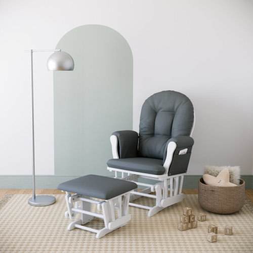 Storkcraft Hoop Glider with Ottoman & Reviews | Wayfair