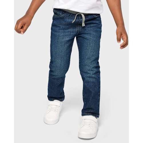Baby And Toddler Boys Pull On Straight Jeans - Blue