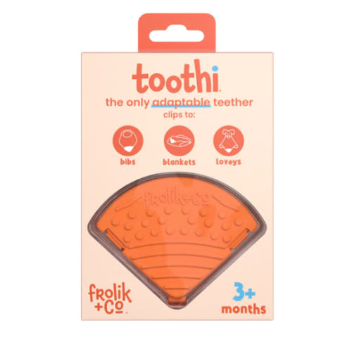 Papaya Chill Toothi Teether – Calm Teething Solution Set – Frolik+Co