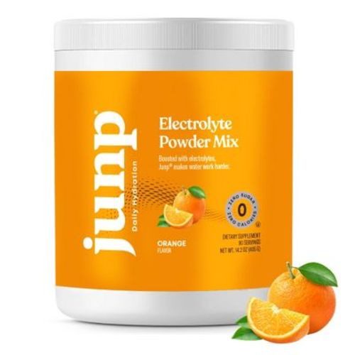 Junp Hydration Flavored Electrolyte Powder, Electrolytes Drink Mix, Zero Calories or Sugar - 90 Servings
