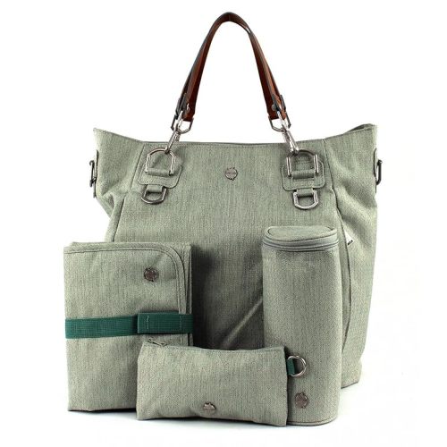 Lassig Lassig Green Label Mix 'n Match Diaper Bag Light Grey