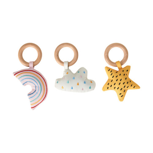 Canvas Rattle - Assorted | Kmart