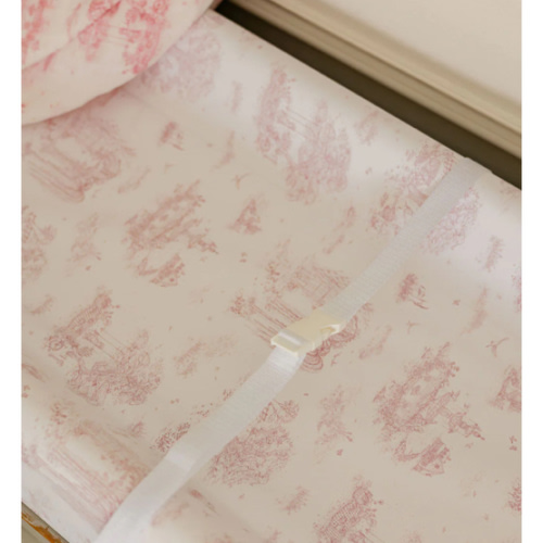 Spring Toile Pink Contour Change Pad | The Gilded Bird – The Gilded Bird US