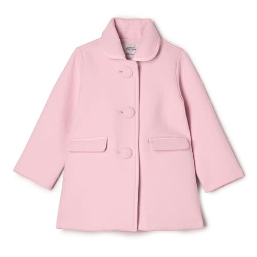 Amazon Essentials x Sofia Grainge Toddlers and Baby Girls' Wool Blend Coat
