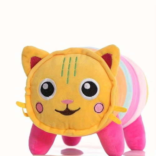 Cute Plush Toys Collection, 7-8 inch Soft and Cuddly Stuffed Purr-ific Plush Toys for Kids Ages 3 and up, Great Gift for Birthdays and Special Occasions (Pillow Cat)