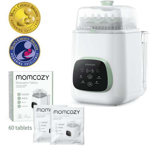Momcozy KleanPal Pro Baby Bottle Washer, Sterilizer & Dryer All-in-One Cleaning Machine for Bottles, Baby Essentials