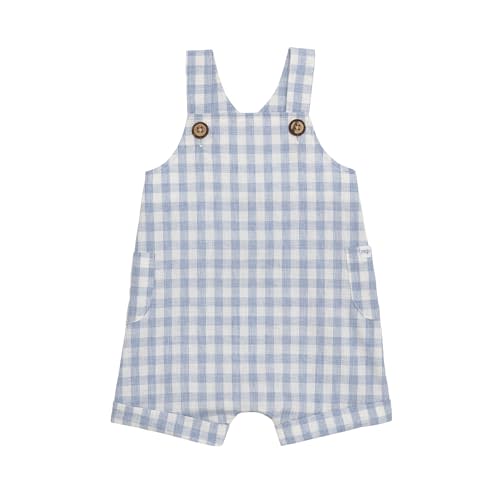 Mud Pie Baby Boy Gingham Shortall