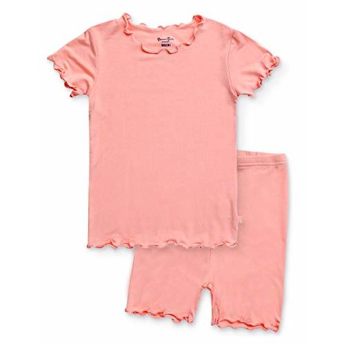 VAENAIT BABY Kids Sleepwear Pajamas Short Soft Cool Summer Viscose Pjs 2pcs Set