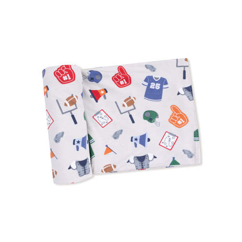Stretch Swaddle, Game Day Grey