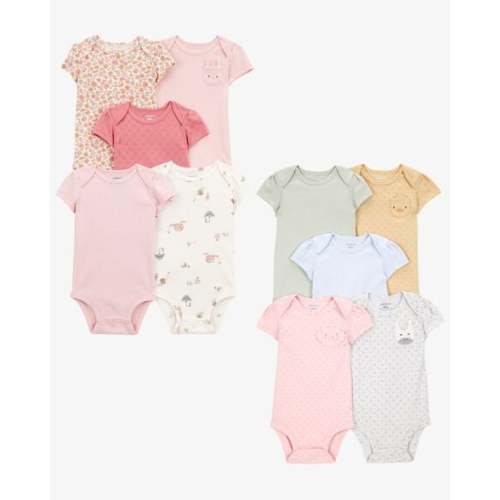 Baby 10-Pack Short-Sleeve Bodysuits | Carter's