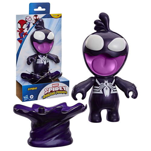 Marvel Spidey and His Amazing Friends Symbie Supersized Action Figure, Ages 3 and up