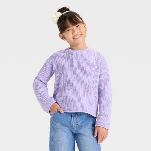 Girls' Chenille Sweater - Cat & Jack™