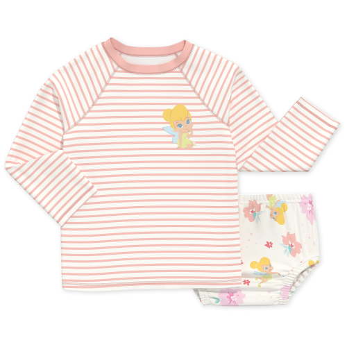 Character Baby Long-Sleeve Rash Guard and Diaper Cover Swim Set, 2-Piece, Sizes 0M-12M