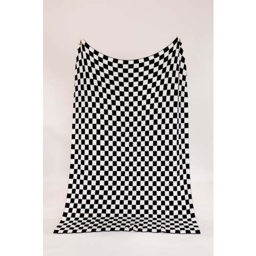 Black Check Blanket (60*80)