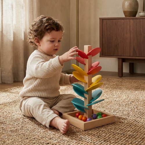 Little Manta Wooden Rain Sound Tower