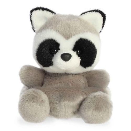 Aurora Mini Rascal Raccoon Palm Pals Adorable Stuffed Animal Gray 5"