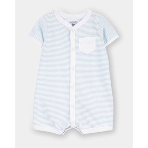 Baby Boy Cloud Romper - Blue | Carter's