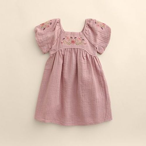 Baby & Toddler Girl Little Co. by Lauren Conrad Organic Bubble Sleeve Dress