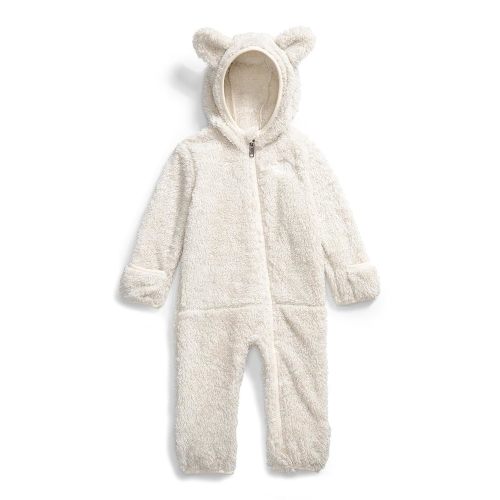 THE NORTH FACE Baby Campshire One-piece | Cozy Fleece Winter Onesie, With Mittens, Booties & Attached Bear Ear Hood