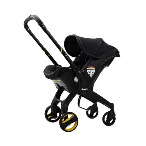Doona Car Seat & Stroller, Midnight Edition - All-in-One Travel System
