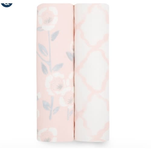aden + anais stencil silky soft swaddle 2 pack