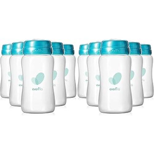 Evenflo Advanced Breast Milk Collection Bottles, 5oz 12 Pack