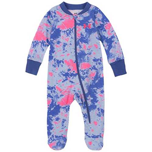 Under Armour baby-girls Coverall Footie, Zip-up Closure, Logo & Printed Designs
