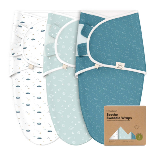 3-Pack Soothe Swaddle Wraps