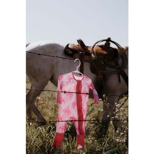 Pink Broncs – Boots & Bows Baby Co